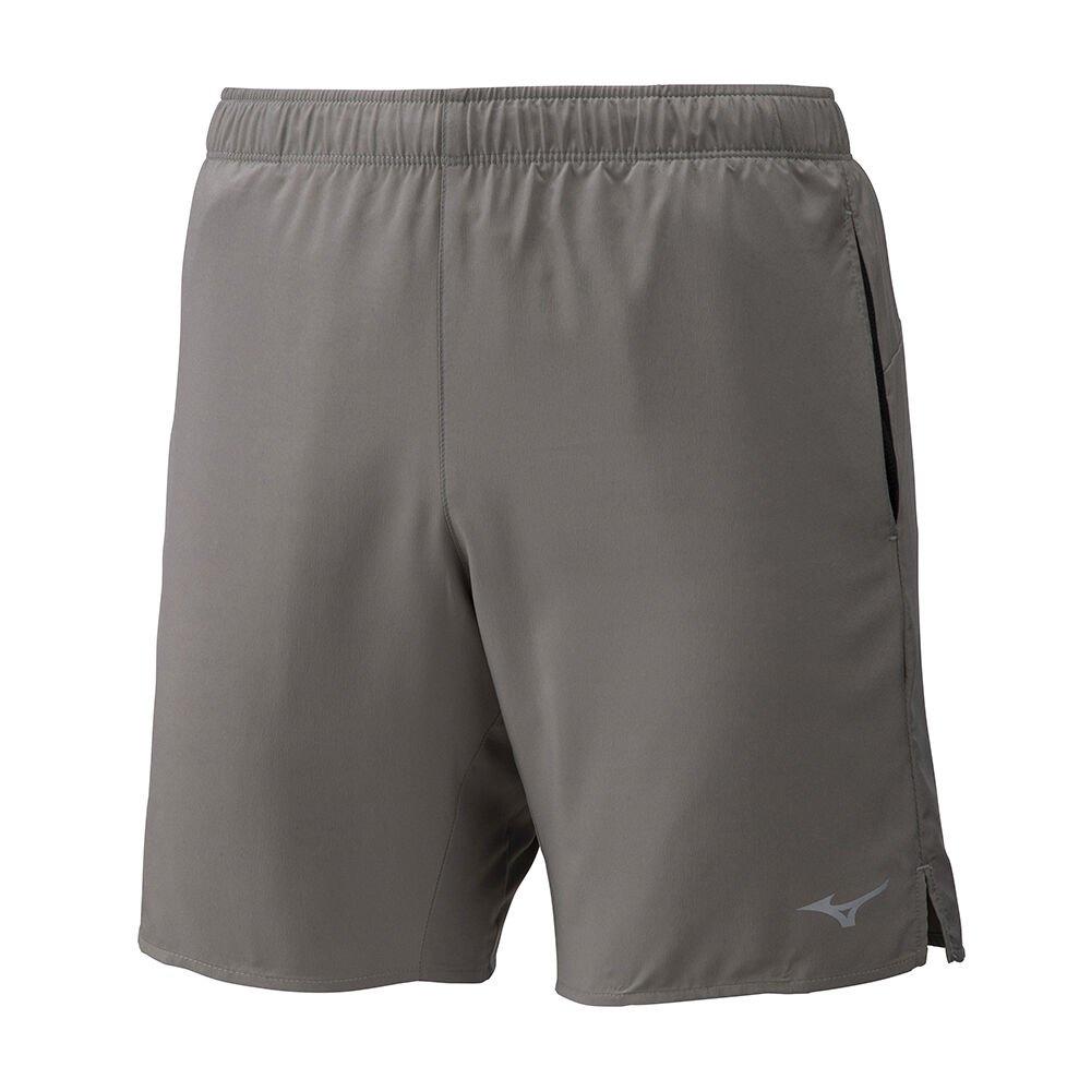 Mizuno Men's Shorts Core 7.5 Grey - CYFOXME-12